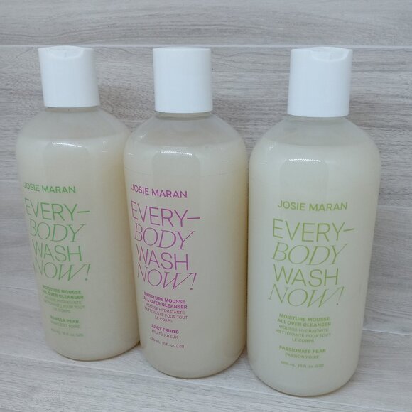Josie Maran Every Body Wash Moisture Mousse + Pump 16oz | 3 Scents, U Pick - Picture 4 of 5